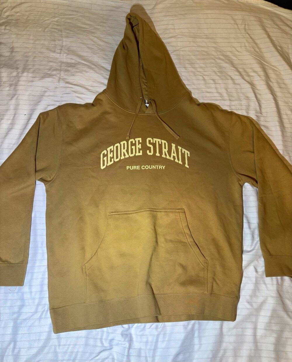 Independent Trading Company Tan George Strait Pure Country Hoodie 3XL